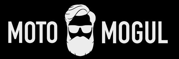Moto Mogul Black Background Logo